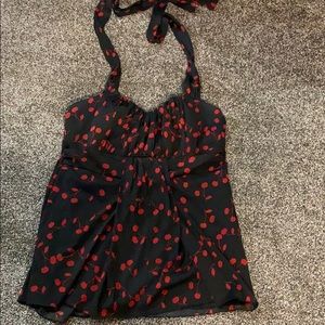 Torrid cherry halter! Size 1